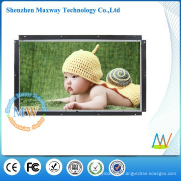 32 inch open frame advertising media player, video advertising board